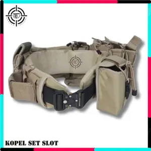 Ikat pinggang pria kopel full set tactical