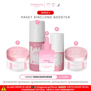 [HLIVE] DOSIS 3 - Paket Kinclong Booster - GLOGLOWING SKINCARE
