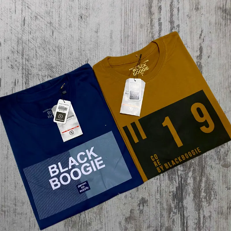 Paket 2 Pcs KAOS DISTRO SEMI KATUN 24s lembut ,Baju Pria Keren, RANDOM Sablon(Tidak bisa pilih motif) 3