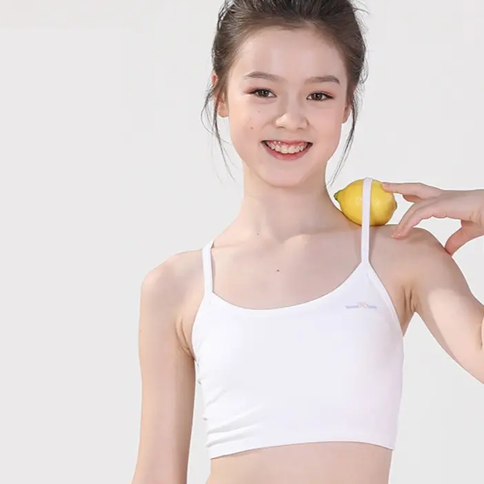 girl vest singlet innerwear kid bra student children sling cup junior breathable teenager teen