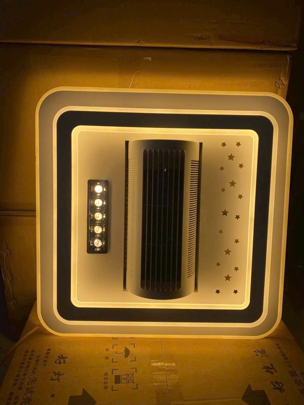 Quạt trần đèn không cánh QTKC006 - Quạt trần đối lưu