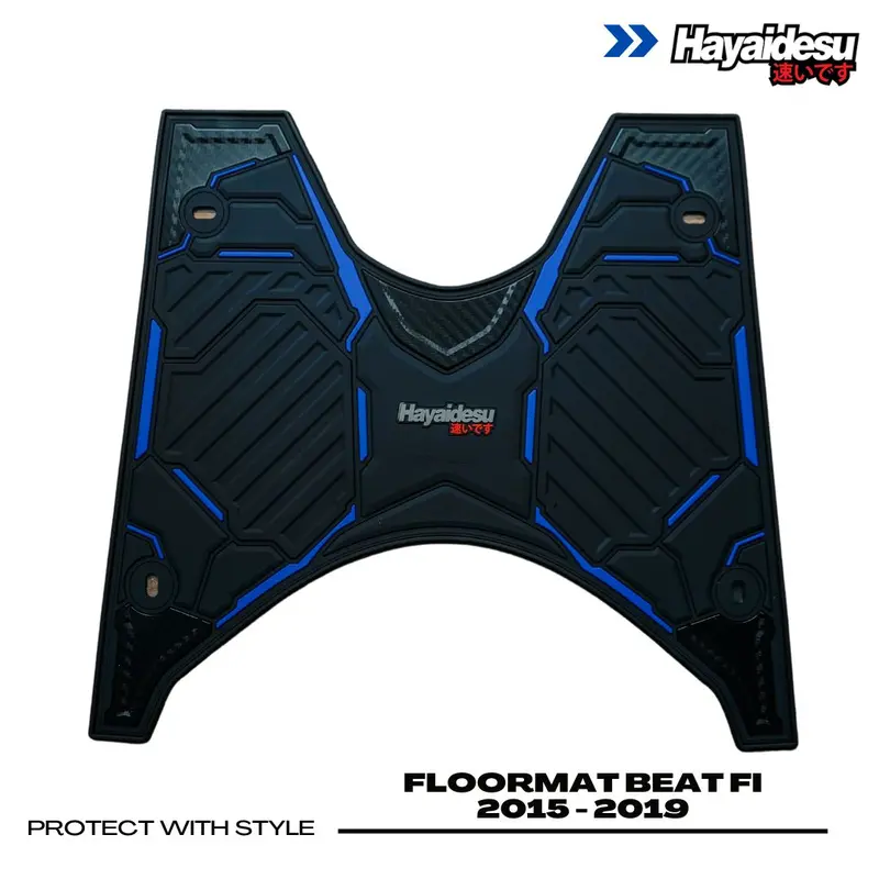 Hayaidesu Beat FI 2015-2019 Karpet Motor Floor Mat - Premium Quality 2