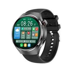 GT4 PRO Series Smart Watch Upgrade Chip 2.08” OLED Display | 720 hours battery life |Bluetooth 6.0 |150+ Sports Modes | Bluetooth Calls | Pemantauan tidur | IP68 Tahan Air | for iPhone Android iOS | Garansi Resmi 1 Tahun