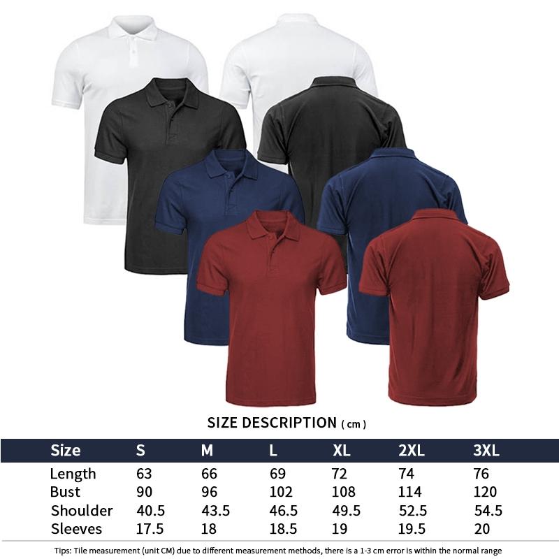 Unisex Microfiber Dri Fit Polo T Shirt Men Casual Comfy T-shirts Athletic Solid Color Quick Dry Stretch Polo Tee