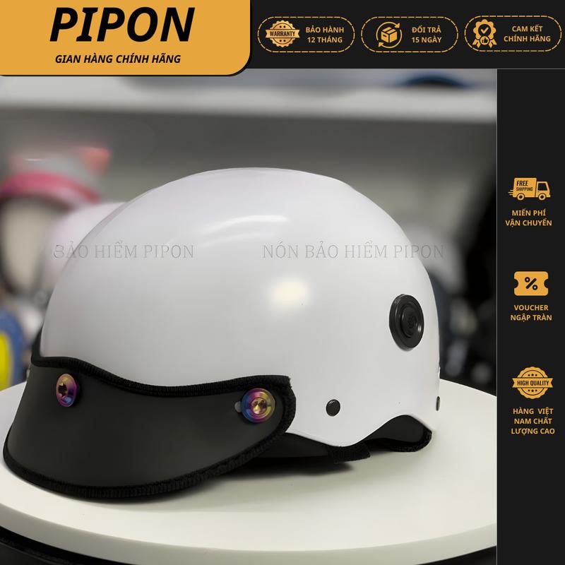  Nón bảo hiểm gắn ốc titan TẶNG TEM BIKER bảo hành 1 năm  nón bảo hiểm gắn ốc titan phủ bóng nano chống trày 