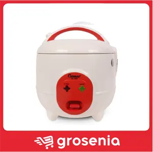 Cosmos Rice Cooker Mini 0.6 Liter Magic Com Penanak Nasi Anti Lengket CRJ-1001 N