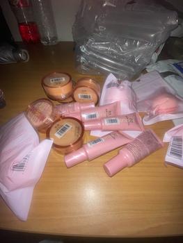 Product Review of Pengawal minyak PINKFLASH-OhMySelf matte ringan lut sinar serbuk pelarasan longgar lembut kalis air kawalan minyak tahan lama PF-F06 Bedak Makeup Powder from T**p 1