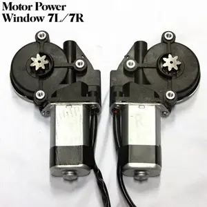 MOTOR POWER WINDOW GIGI 7 LOBANG 3 KIRI DAN KANAN 12VOLT UNIVERSAL