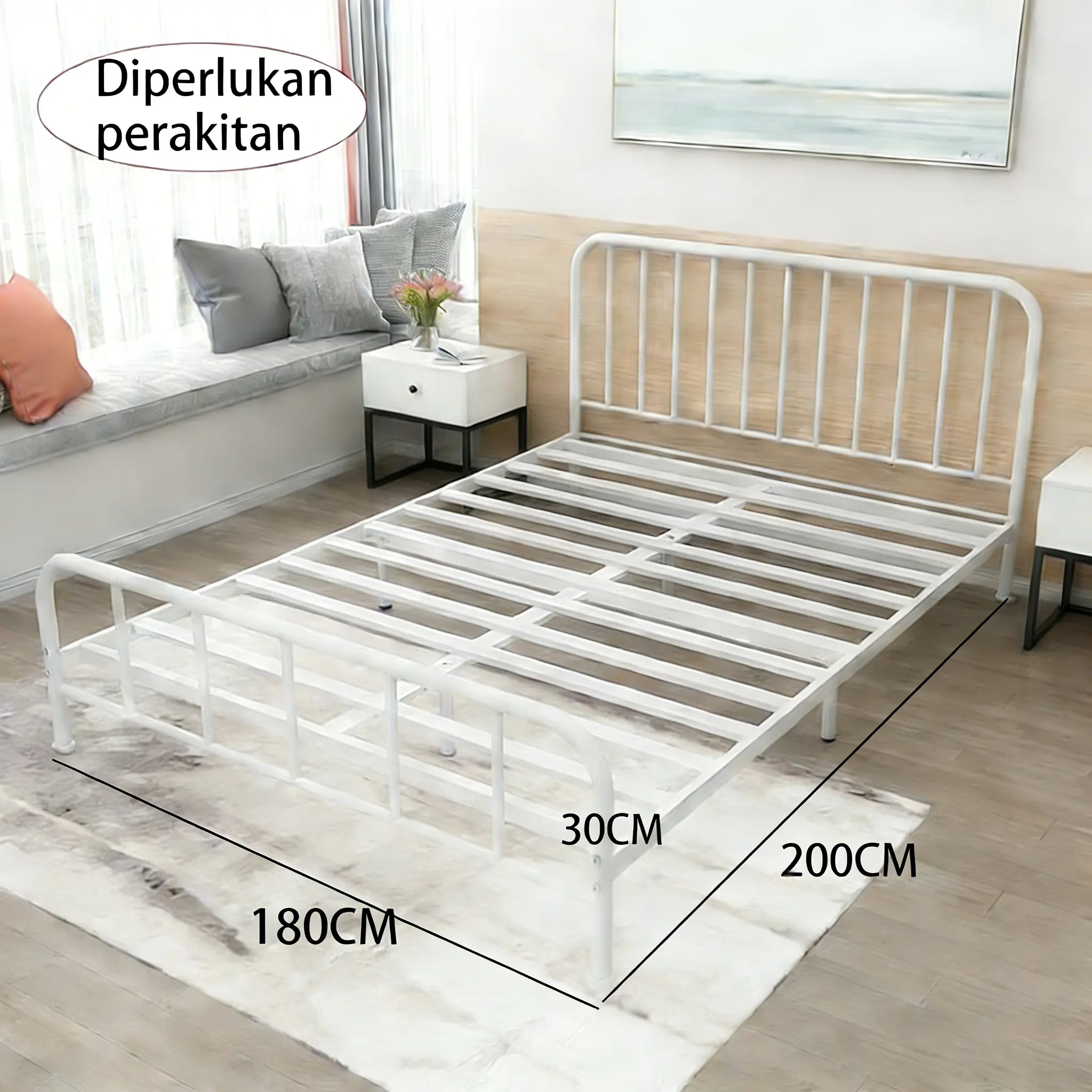 WHITE-180X200X30CM (up)