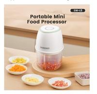 Gambar Samono Mini Chopper Blender Portable Gilingan Mini Bumbu Daging SW-L5 dari utamamegaelectric Kota Tangerang Selatan 1 Tokopedia