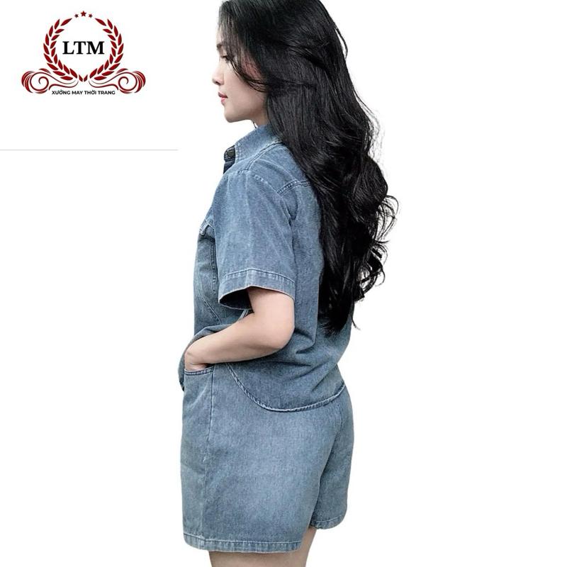 Set jeans nữ kèm quần đùi lưng thun.Sét bò nữ thời trang cao cấp ms -160 Kem Women Áo Top Nhung bộ bò thổ quảng châu Jacket Pants
