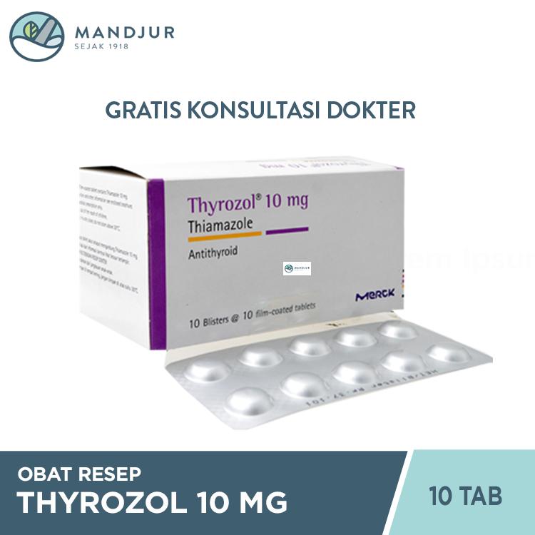 Thyrozol 10 mg Strip 10 Tablet