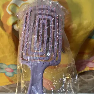 Sisir Rambut Anti Kusut Serbaguna Sisir Rambut Untuk Ngembang Sisir Spiral Brush Lentur