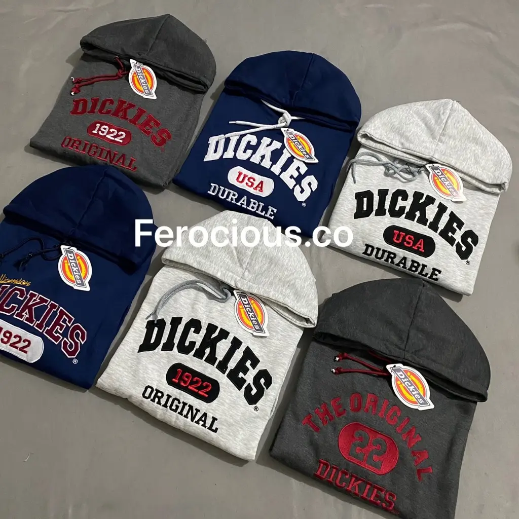 Jaket Sweater Hoodie Dickies Original 22 Premium Full Tag lebel - Dikies New Banyak Varian Warna Best Seller