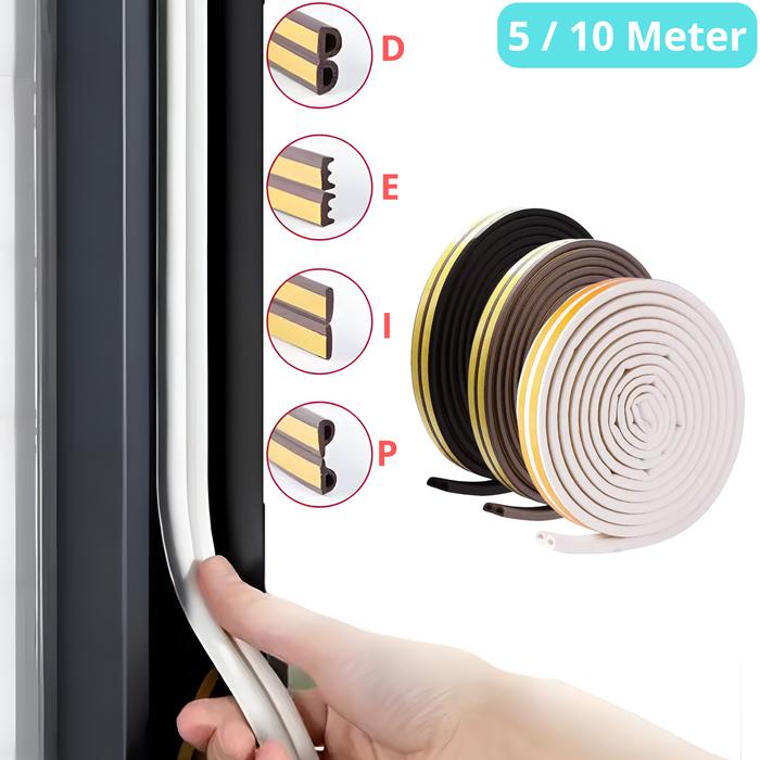 Jual Lis Busa Penutup Celah Jendela Pintu Peredam Kedap Suara Tipe D E ...