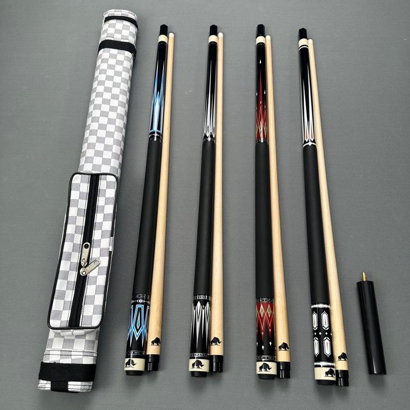  Cơ bida cá nhân Rhino ngọn mộc - cơ bida lỗ cao cấp - Hàng nội địa Trung phiên bản giới hạn  Tặng kèm combo bao da và phụ kiện và nối chuôi  