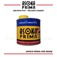 Gambar Asoka Prima Lem Pipa PVC 400 gram / Solvent Cement Kemasan Kaleng dari Ryuko_store Kota Tangerang 1 Tokopedia