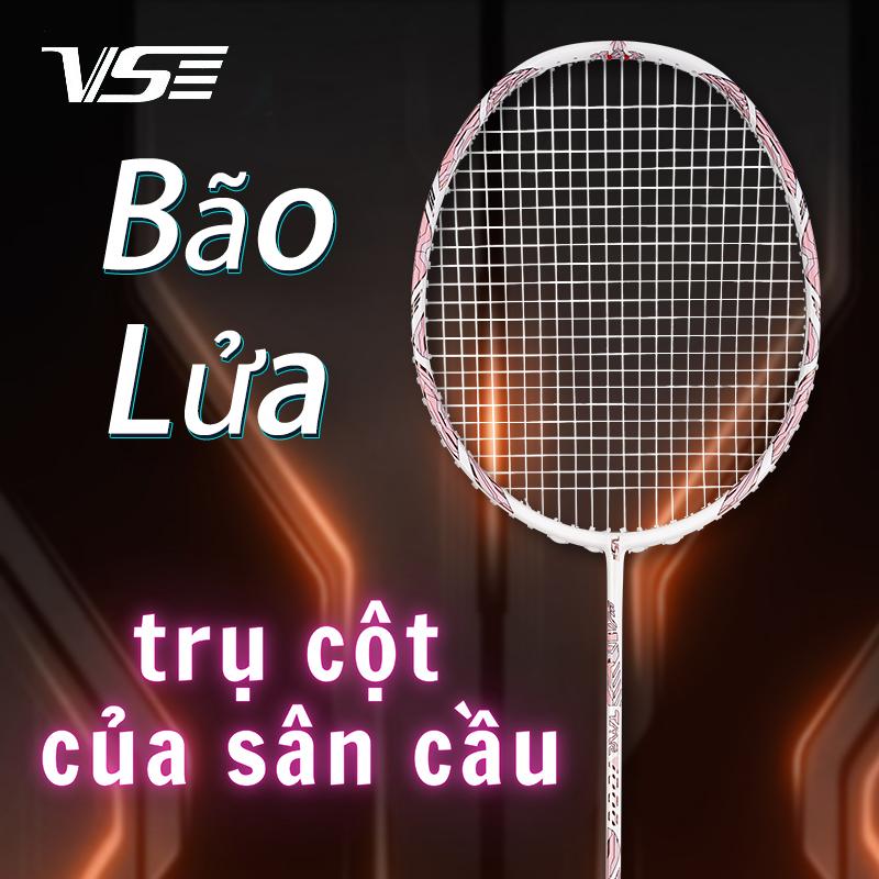 Venson VS Titan 1000 Vợt Cầu Lông Vợt Sáng Tạo Khung Sợi Carbon Đầy Đủ 4U Siêu Nhẹ Sợi Carbon Sưởi Ấm Modulus Cao Vợt Đơn Huấn Luyện Tấn Công Chuyên Nghiệp Bao Gồm cước Cầu Lông Free Gifts Quấn cán