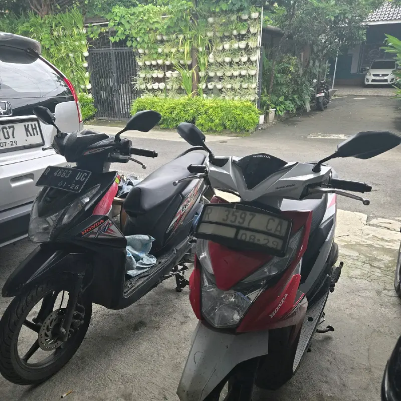 Spion Bubut 3 Jari Original Xmax Nemo Spion Bubut Tangkai Pendek Spion Down Size Universal Semua Motor Honda & Yamaha Motorcycle 5