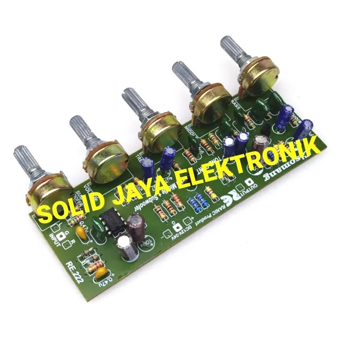 KIT TONE CONTROL MONO MIDLE SUBWOOFER MIDDLE 5 POTENSIO RANIC 212