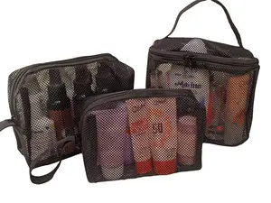 Pouch jaring Tas Make-Up Kosmetik multifungsi Real Pict