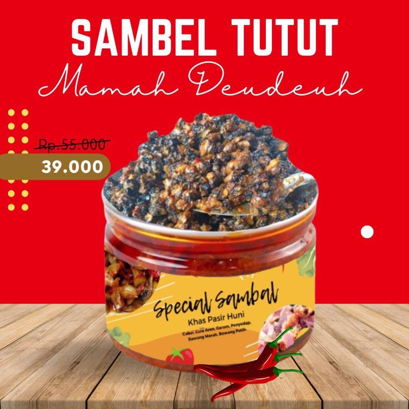 (Kemasan Baru) SAMBEL TUTUT MAMAH DEUDEUH | KEMASANA UNTUK SAMBEL ...