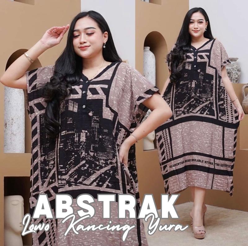 Product Introduction of Paket Hemat Daster Lowo Yura Jumbo Wanita Fit XXXL Busui Bumil Ld 130 Cm Terbaru Nyaman Bahan  Rayon 25