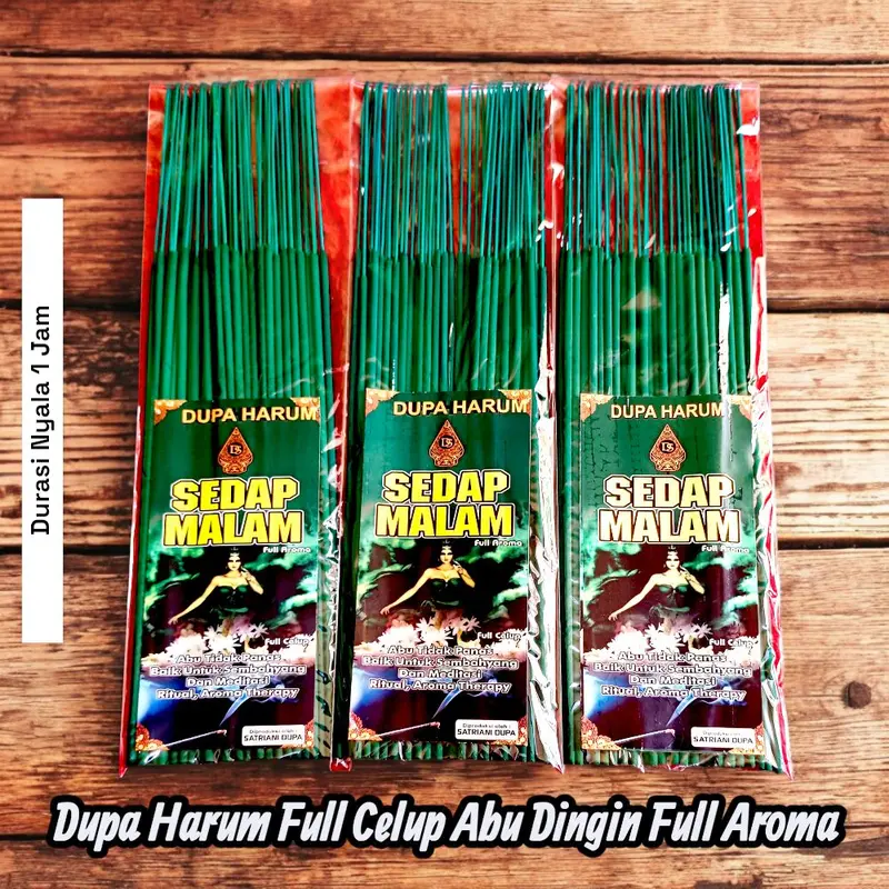 Dupa Sedap Malam Bunda Ratu - Full Celup Full Aroma Dupa Abu Dingin (32cm) 0