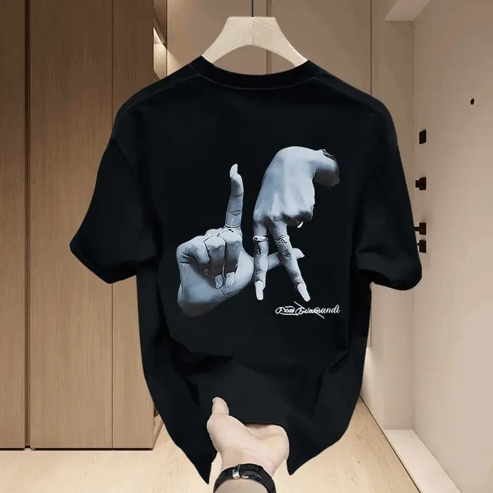 2025 Kaos Fashion Unise Pria dan Wanita Muda dengan Cetakan - Bahan Atasan Nyaman - Distro, Keren 5