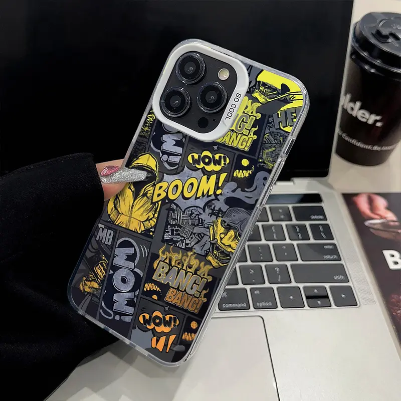 Casing Keras Matte Premium Casing HP Estetik Pemukul drum IPHONE 11 12 13 14 15 PRO PLUS MAX Baik itu untuk Anda gunakan sendiri atau sebagai hadiah untuk teman casing ponsel ini adalah pilihan tepat Casing Couple 2