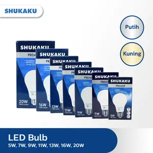 SHUKAKU LAMPU LED  5Watt 7Watt 9Watt 11Watt 13Watt 16Watt 20Watt E27