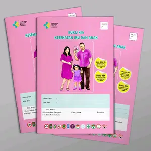 BUKU KIA 2023 KEMENKES - EDISI TERBARU KERTAS TEBAL CETAKAN FULL COLOR