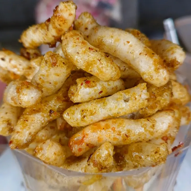 KERUPUK GURILEM BUMBU DADAKAN BY SNACK PHOBIA Cemilan Pedas 3