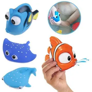 Ikan Semprot Air Mainan Mandi Unik Nemo Dorry Mr Ray Destiny