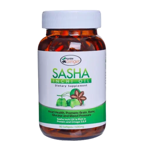 Humble Ginger: Sasha/sacha Inchi Oil/Omega 3,6,9/Heart Health/Brain and Bone/Hair and Skin/Halal Dietary Supplement Seed Oi Healthcare Edible, Cholesterol, HDL omega3