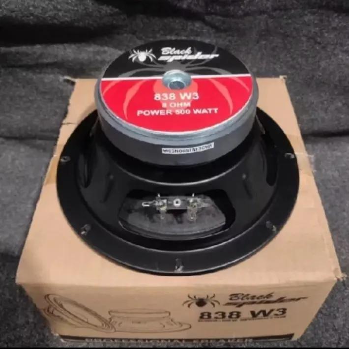Speaker 8 inch Blackspider 838 W3 Original 0