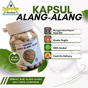 kapsul bubuk akar alang alang,100% herbal alami