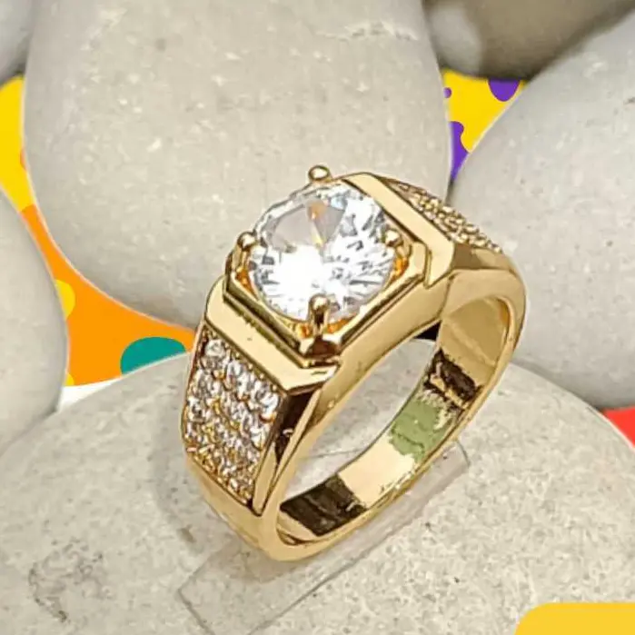 CINCIN PRIA TERBARU MODEL BATU PERMATA