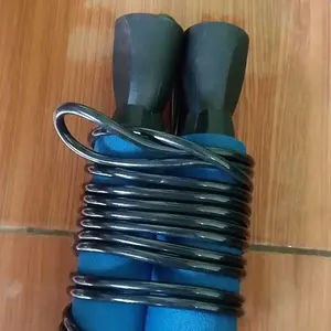 Techdoo Tali Lompat Skiping Dengan Gagang Anti Licin Dapat Disesuaikan Rope Skipping Olahraga OST01