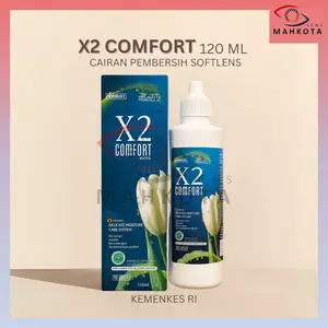 Cairan Pembersih Softlens X2 Comfort 120ML  Lensa Soflens