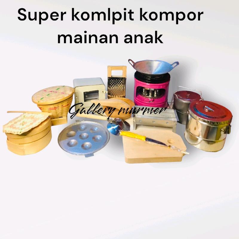 alat masak super komplit set maian kompor anak 0