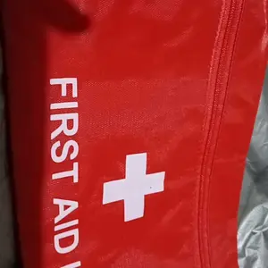 Dompet P3K First Aid Kit Kotak Penyimpanan P3K Medicine Travel Pouch