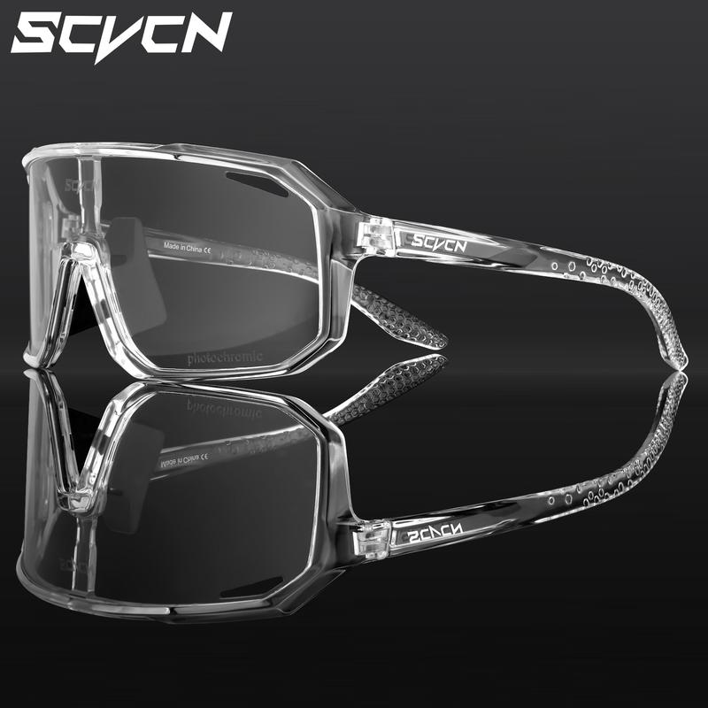 Kính Chống Nắng Đi Xe Đạp, SCVCN, Dành Cho Nam Và Nữ, Đổi Màu, Kính Đi Xe Đạp, Kính Bảo Hộ, Kính Mắt, Thích Hợp Cho Xe Đạp MTB, Bảo Vệ UV400, Thích Hợp Cho Các Môn Thể Thao Ngoài Trời, Lái Xe Máy, Chạy Bộ, Đi Xe Đạp, Đi Xe Đạp, Kính Phụ Kiện Sport