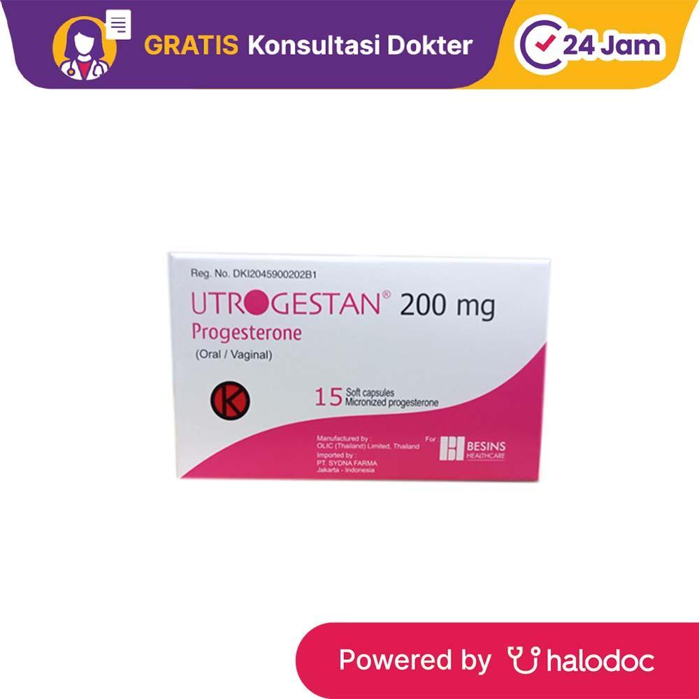 Utrogestan 200 mg 15 Kapsul