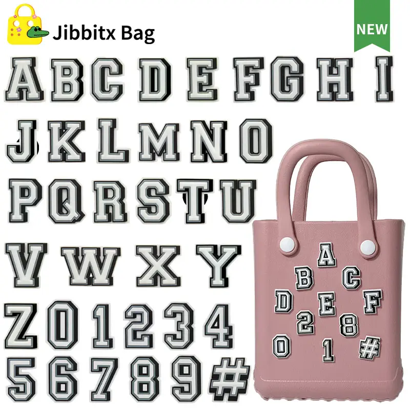 Jibbitx Bag 12mm 16mm Cartoon DIY Charms Set Cute jibbits Charm For Bags Accessories