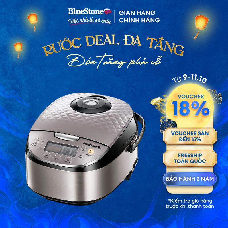 [SALE] Nồi Cơm Điện BlueStone RCB-5938 1.8 Lít 760W