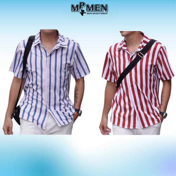COMBO 2 Áo Sơ Mi lụa họa tiết nam chống nhăn vải co giản nhẹ thoáng mát mẫu 40+41 Menswear