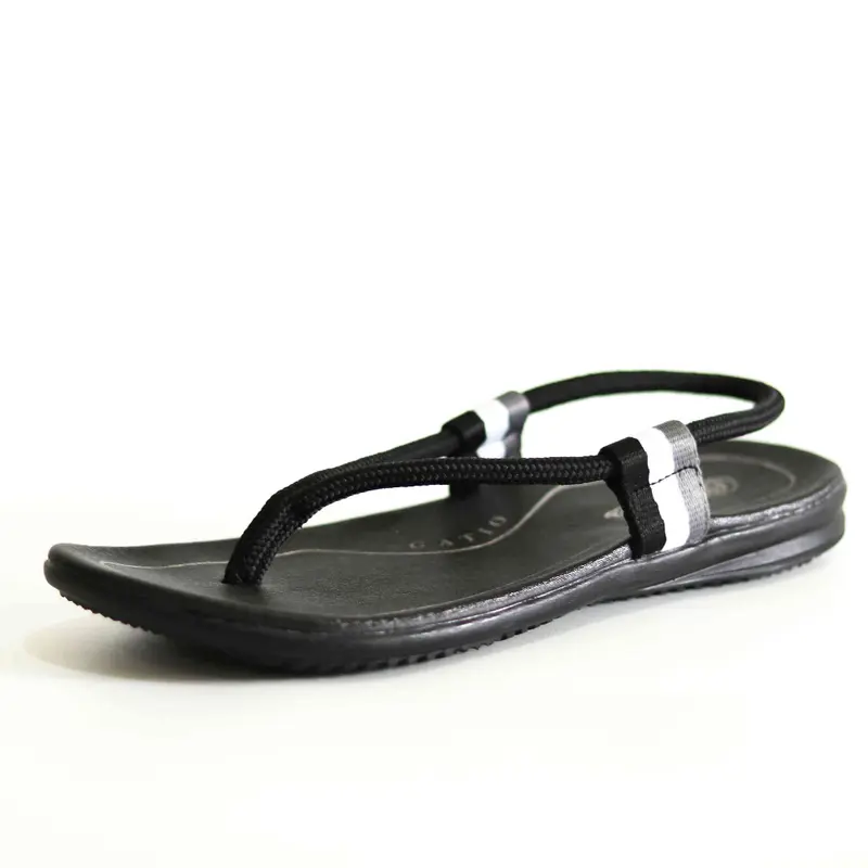Sandal Tali Wanita Korean Style Keren IFTali Tali Belakang Model Mewah Sol Tidak Licin Sendal Perempuan Karet Cewek 4