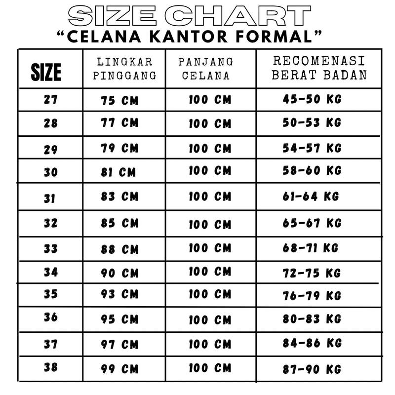 Product Introduction of Celana Kantor Formal Slimfit Pria Panjang Kerja Dewasa Casual Hitam Chino Abu Muda Kain Navy 0