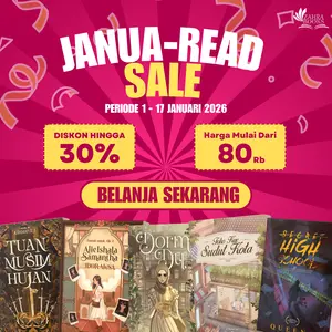 BUY 1 GET 1 NOVEL BEST SELLER - JANUAREAD SALE PENGIRIMAN AKHIR JANUARI SAMPAI AWAL FEBRUARI